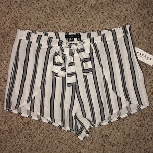 Kendall & Kylie Front Tie Shorts
